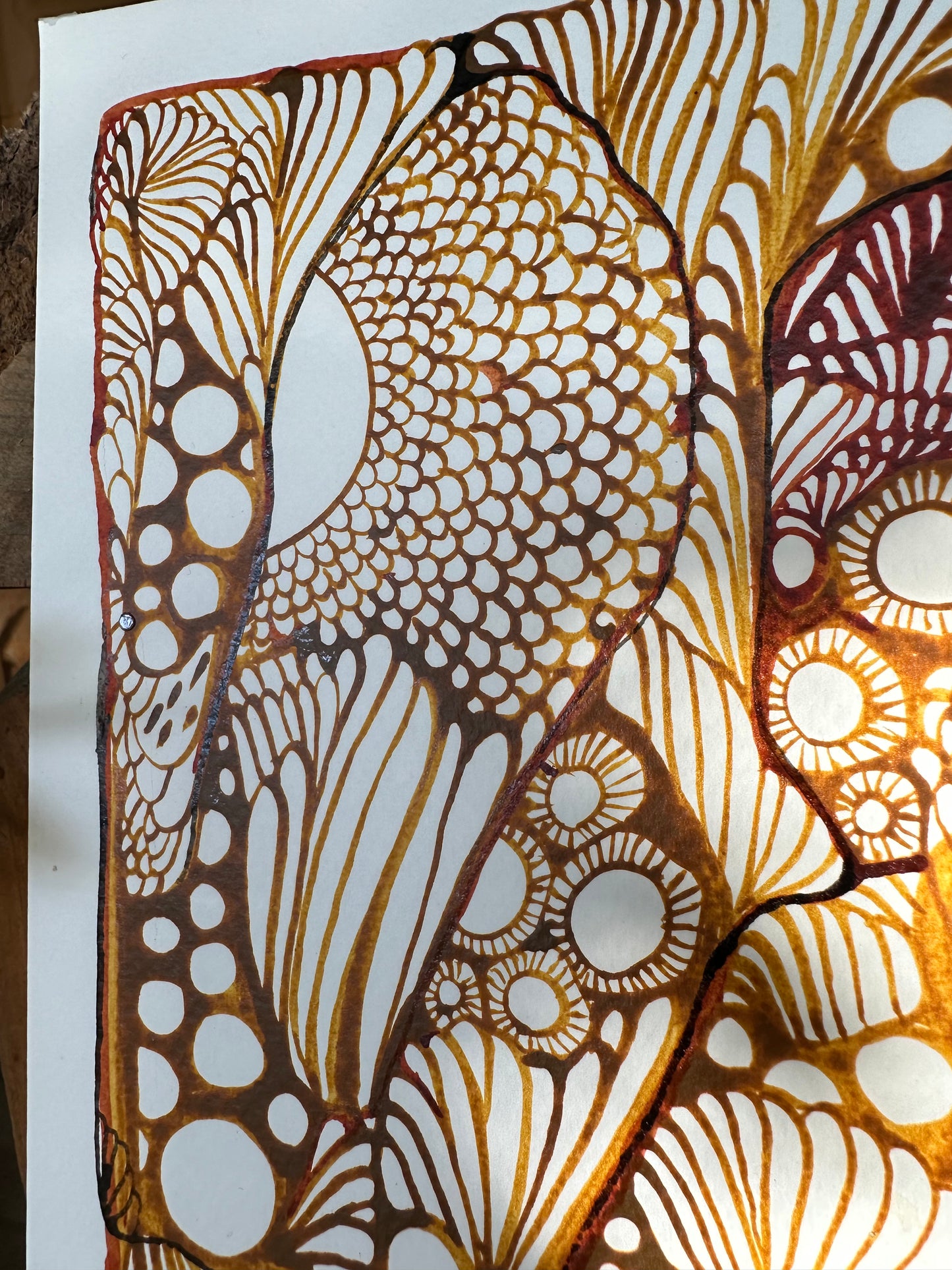 The shallows, yellow ochre (A5)