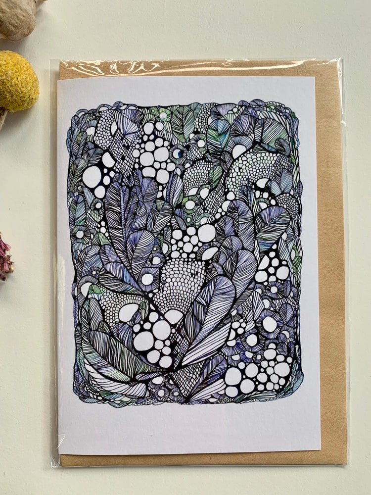 ‘In the shallows’ greeting card