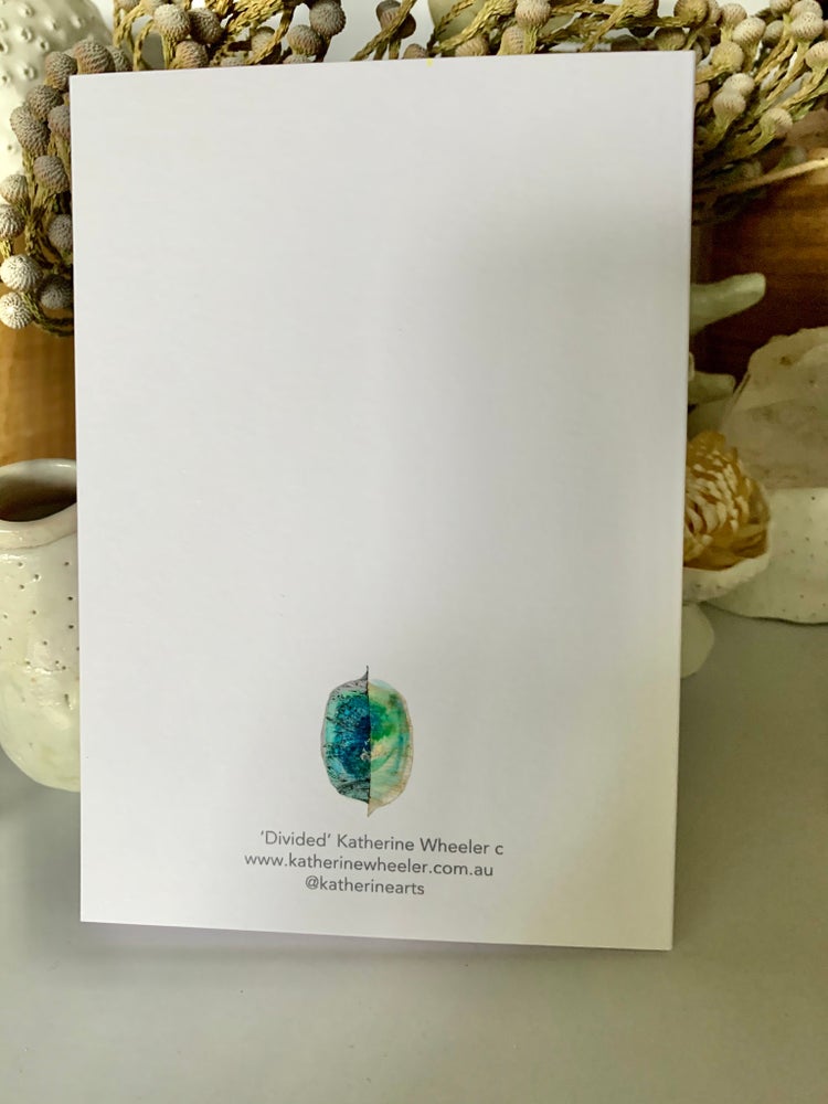 ‘Divided’ greeting card