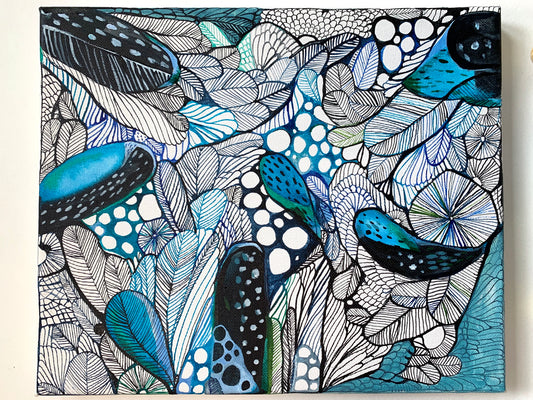 Shallow water (30cm x 26 cm