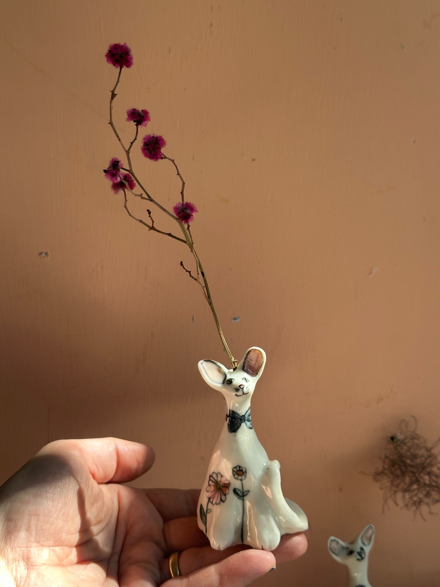 Cat incense / flower holders