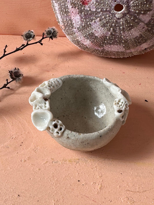 Hand formed ‘coral’ Trinket / salt Dish