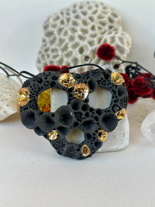 Hand Formed ‘Coral’ Pendant