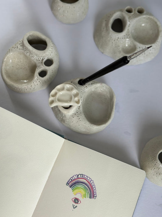 Ring Holder / water dosh for Paint Palette Rings