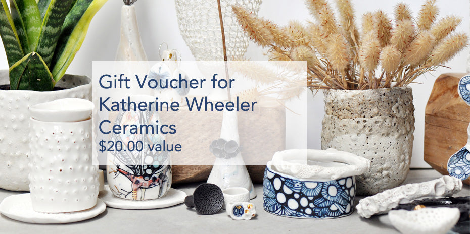 Katherine Wheeler Ceramics Gift Card