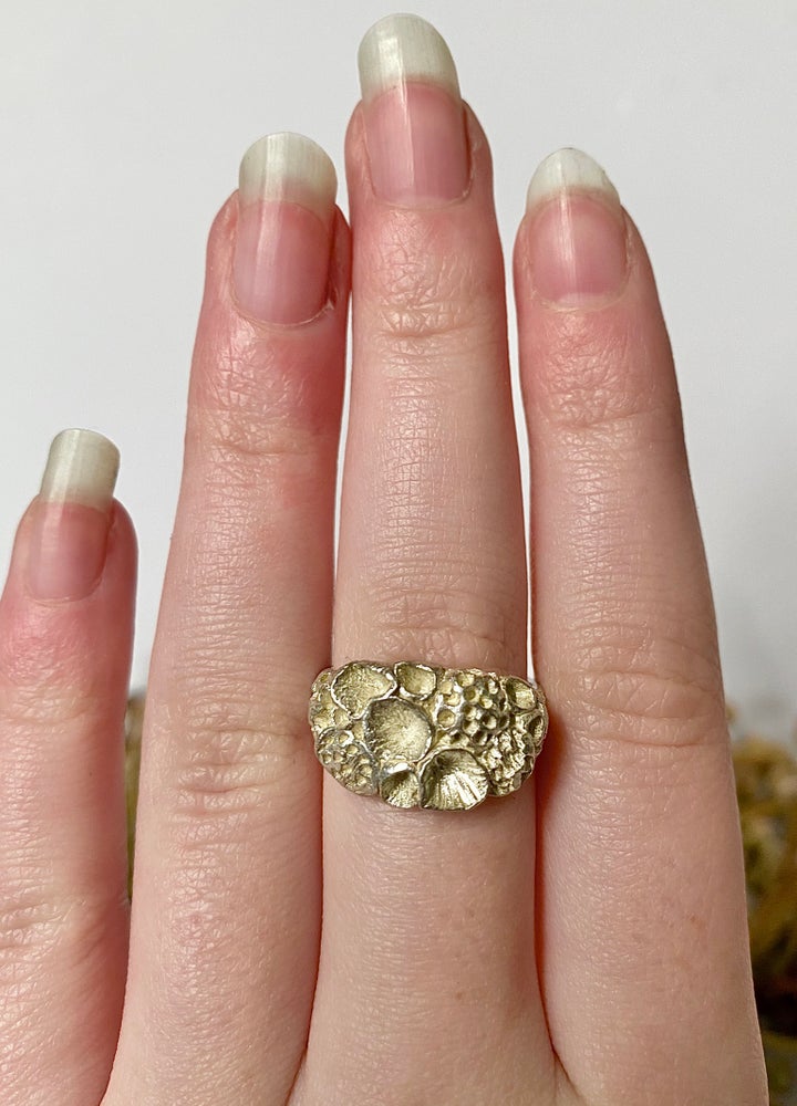 Sterling Silver “Rock Coral” Ring #4