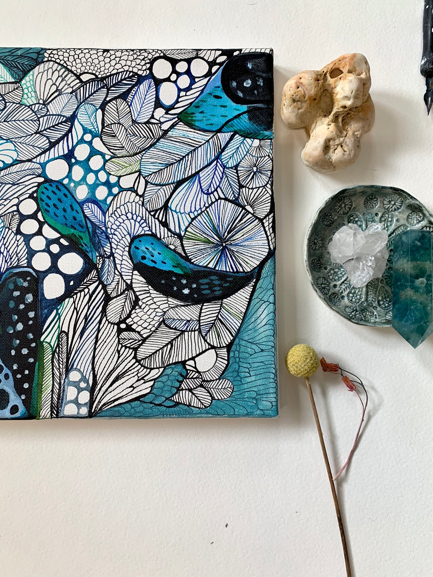 Shallow water (30cm x 26 cm