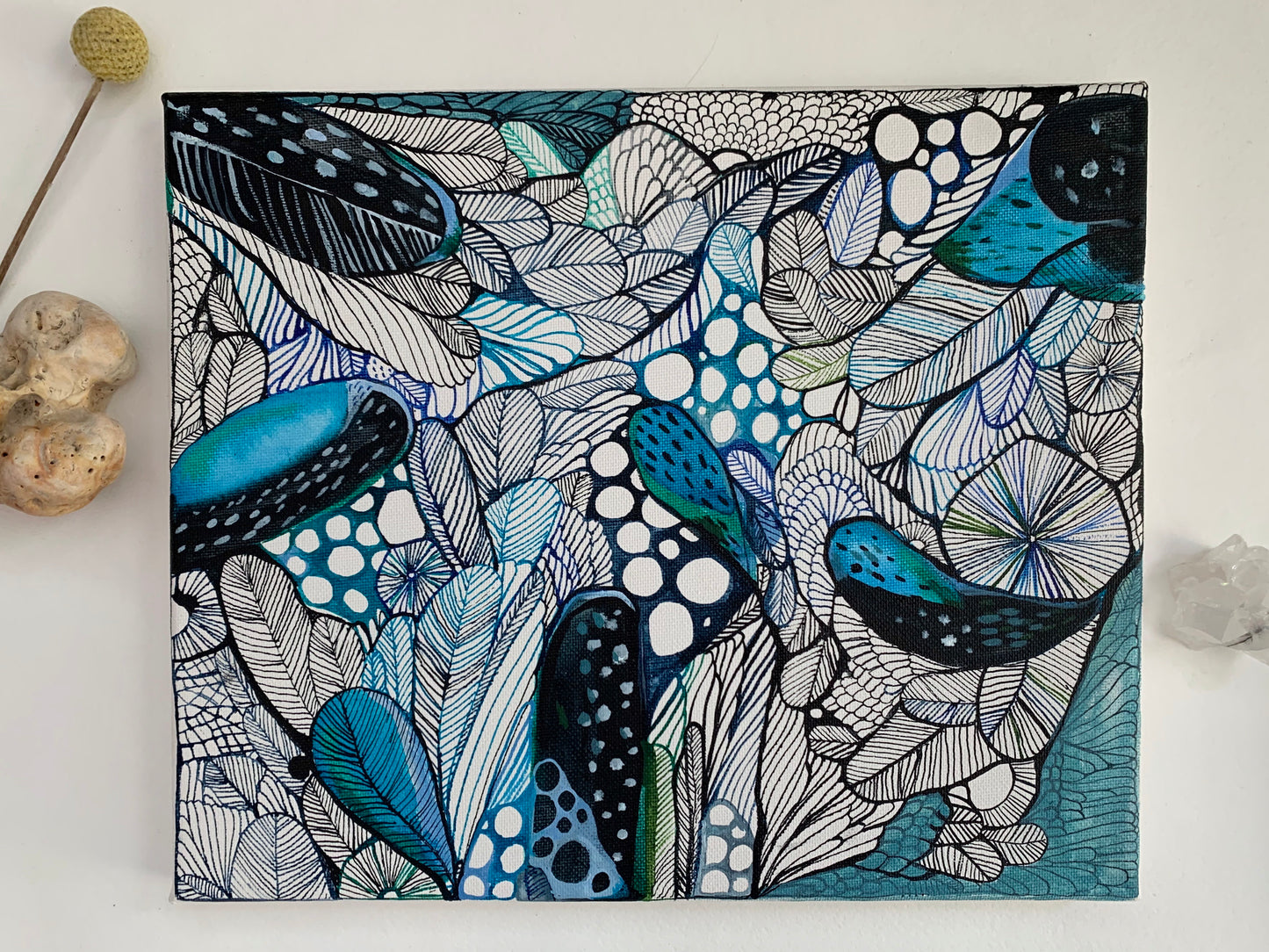 Shallow water (30cm x 26 cm