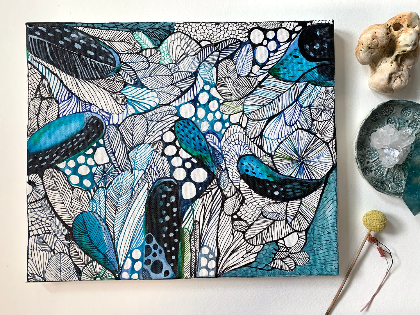 Shallow water (30cm x 26 cm