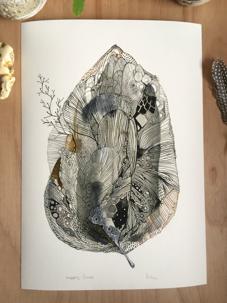 'Mapping Flora' A3, A4 or a5